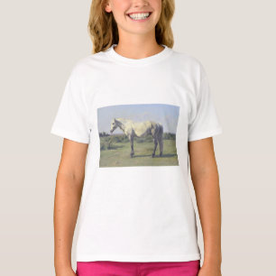 T-shirt Cheval gris en champ (par Rosa Bonheur)
