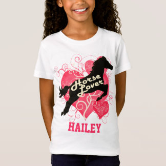 T-Shirt Cheval Hailey personnalisé par amant