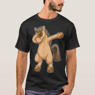 T-shirt Cheval Hip hop Dance Dab