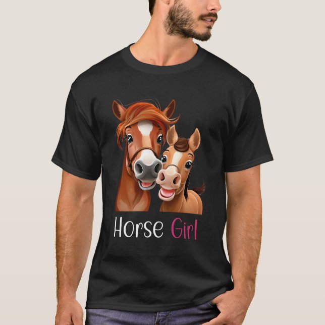 T-shirt Cheval Hobby Cheval Comique Cheval (Devant)
