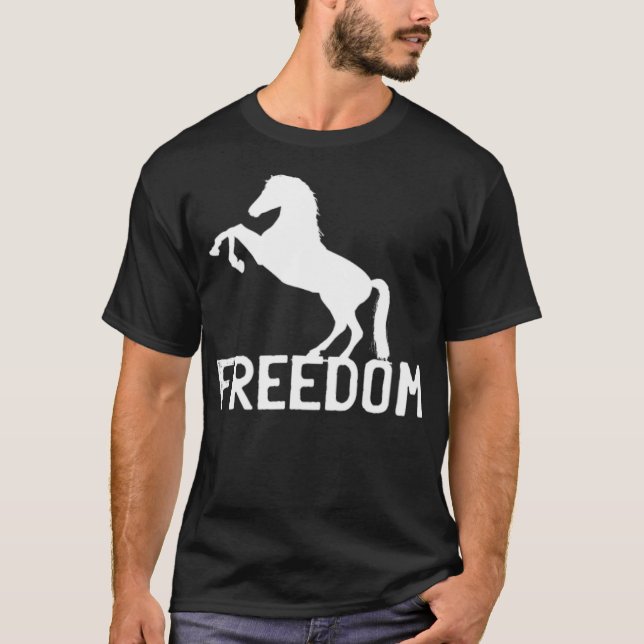 T-shirt Cheval humour sabrina (Devant)