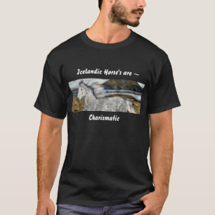 T-shirt Cheval islandais charismatique