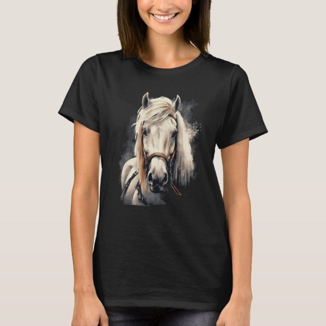 T-shirt Cheval islandais  Cheval (Devant)