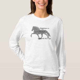 T-shirt Cheval islandais Elska dans le bonheur Tolt