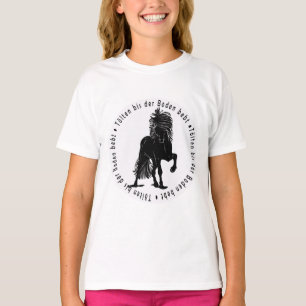 T-shirt Cheval islandais tölt jusqu'à ce que le sol trembl