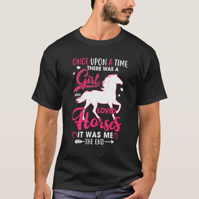 T-shirt Cheval Jumping Equestrian Barrel Racing (Devant)