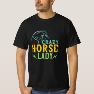 T-shirt Cheval - La Dame du Crazy Horse
