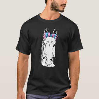 T-shirt Cheval Lgbt Q Drôle Animal Fierté Transgenre Tran
