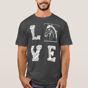 T-shirt Cheval Lover Cadeau Sport Cheval