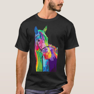 T-shirt Cheval Lover Cadeaux femmes Equestre Hommes drôle