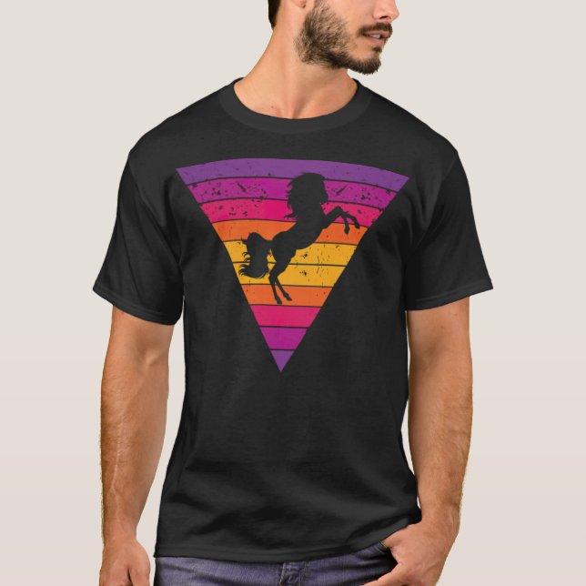 T-shirt Cheval Lover drôle sabrina (Devant)