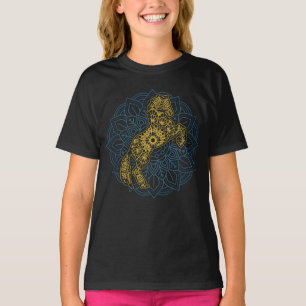 T-shirt Cheval Lover équitation équitation Mandala Horses