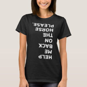 T-shirt Cheval Lover Horseck équitation Me Mettre Ck Sur M