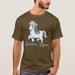 T-shirt Cheval Lover maman andalouse
