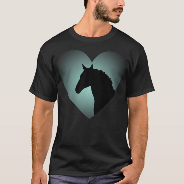 T-shirt Cheval Lover sport saut (Devant)