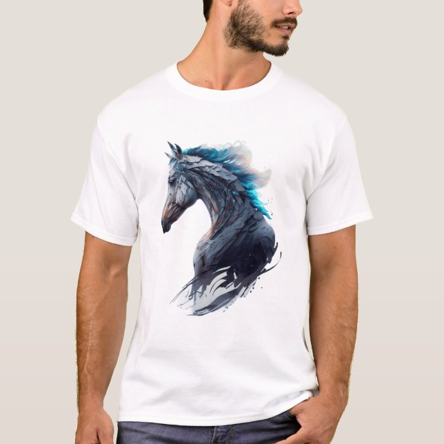 T-shirt Cheval Majestueux (Devant)