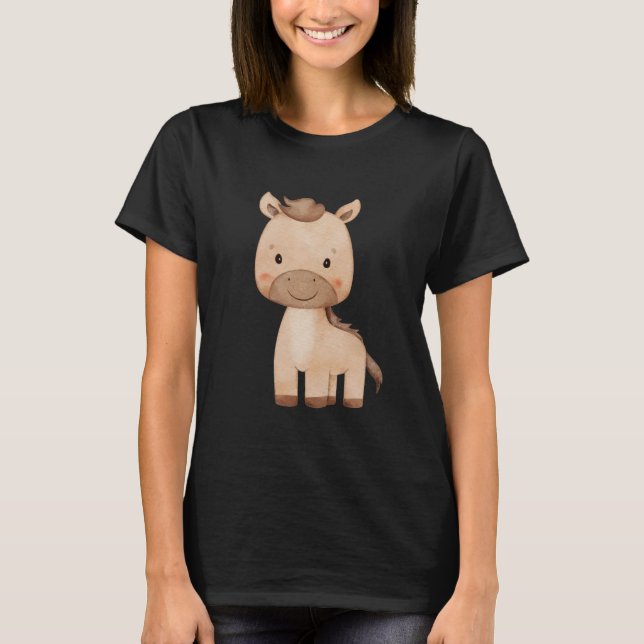 T-shirt Cheval mignon  (Devant)