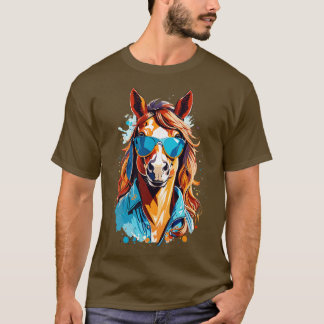 T-shirt Cheval mignon