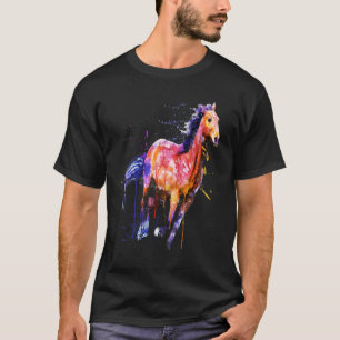 T-shirt Cheval mignon pour Cheval Coloré Horse Adoption