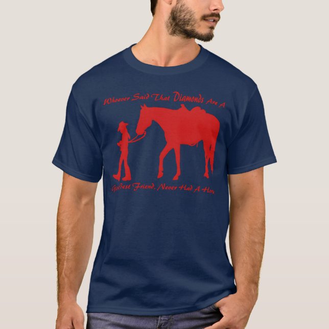 T-shirt Cheval N Diamond amis (Devant)
