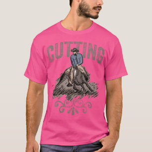 T-shirt Cheval occidental de coupe de bétail Cowb