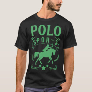 T-shirt Cheval Polo Sports dressage équitation