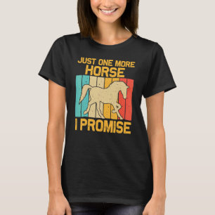 T-shirt Cheval Pour Hommes Femmes Cheval Hippique Course