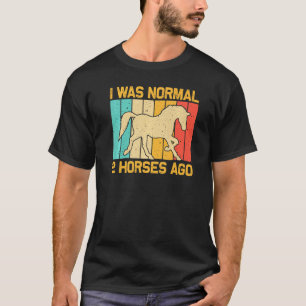 T-shirt Cheval Pour Hommes Femmes Cheval Hippique Course