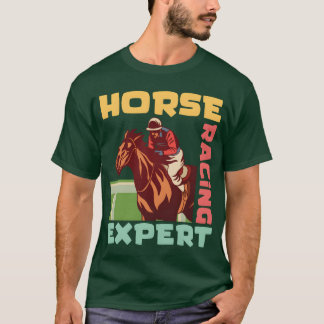 T-shirt Cheval Racing Epert Horseback Horse Ride Cheval Vi