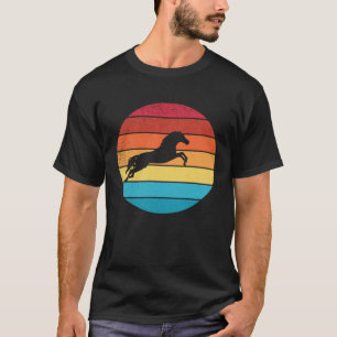 T-shirt Cheval rétro vintage et animal mignon 4