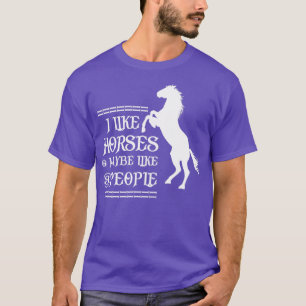 T-shirt Cheval Rider Cadeau Cheval