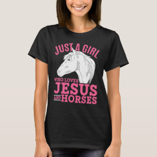 T-shirt Cheval Rider Christian Equestriers filles femmes H