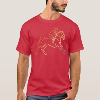 T-shirt Cheval Rider Vintage Look garçon