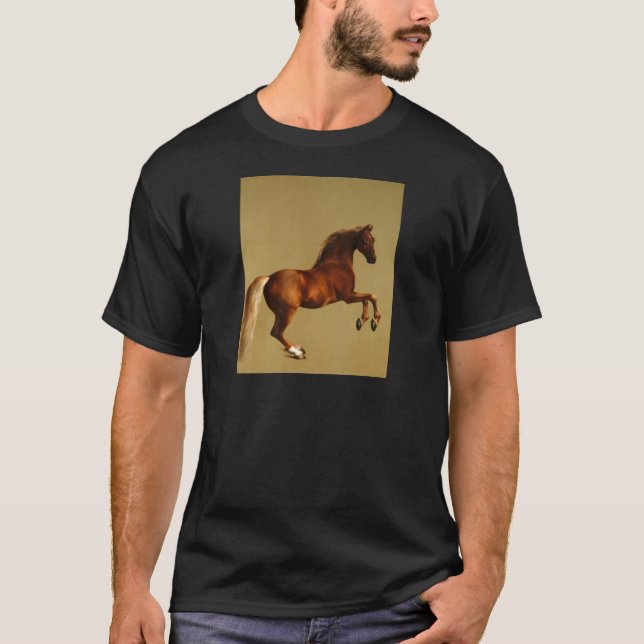 T-SHIRT CHEVAL ROUGE (Devant)