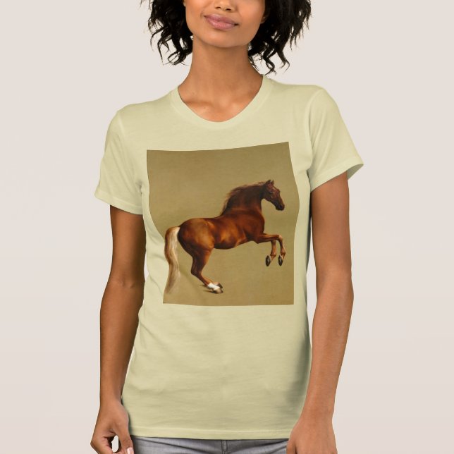 T-SHIRT CHEVAL ROUGE (Devant)