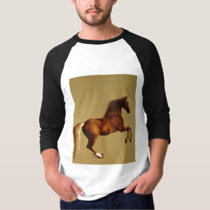 T-SHIRT CHEVAL ROUGE