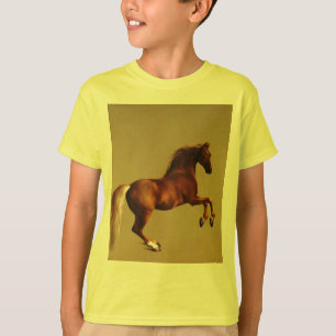T-SHIRT CHEVAL ROUGE