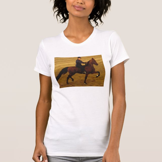 T-shirt cheval saddlebred (Devant)