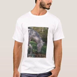 T-shirt cheval sans le nom