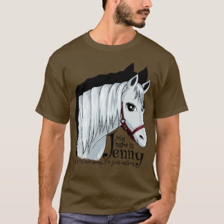 T-shirt Cheval sans nom