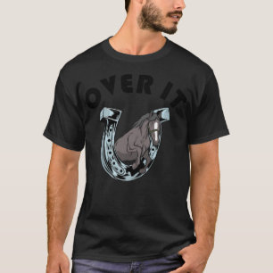 T-shirt Cheval saut parier cheval dire