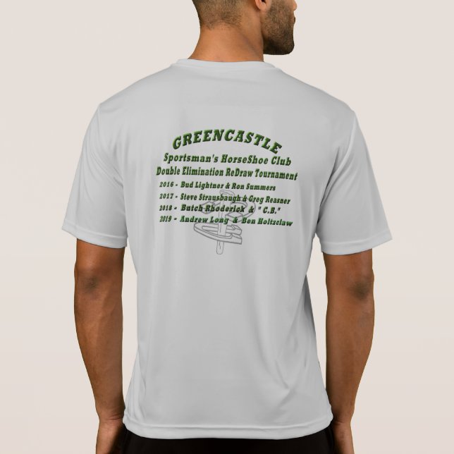 T-shirt Cheval-Shoes Sport-Tek Tee (Dos)