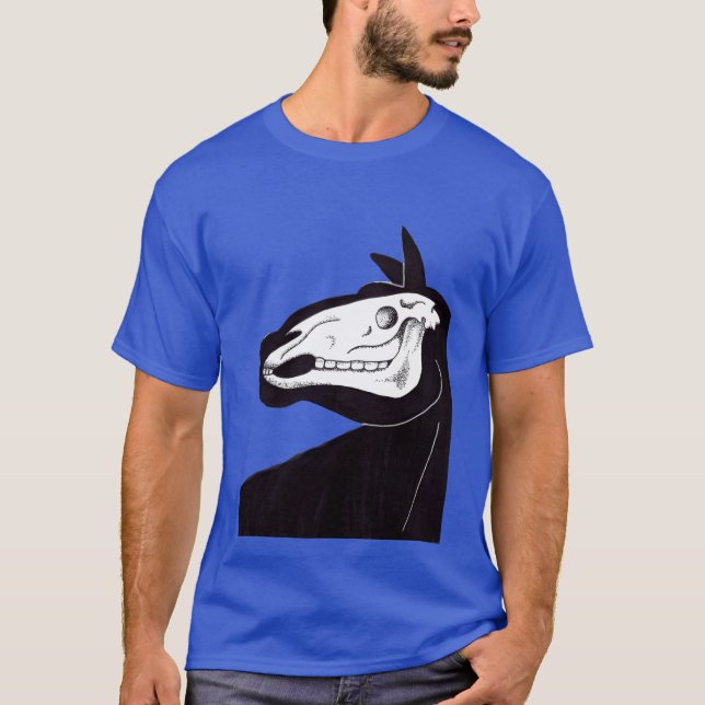 T-shirt Cheval Skullhouette garçon (Devant)