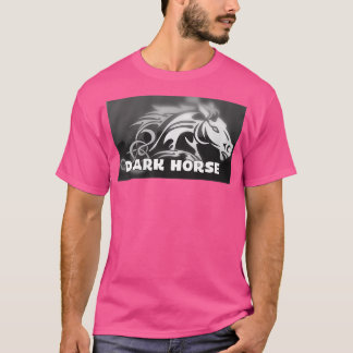 T-SHIRT CHEVAL SOMBRE