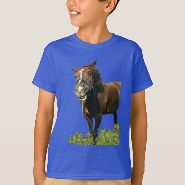 T-shirt Cheval souriant (Devant)