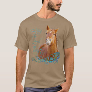 T-shirt Cheval souriant de la Bible chrétienne