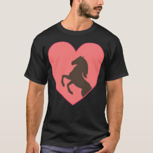 T-shirt Cheval spectacle d'amour saut sports