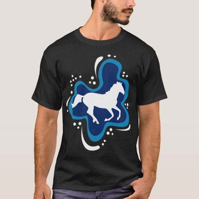 T-shirt cheval tina martin (Devant)