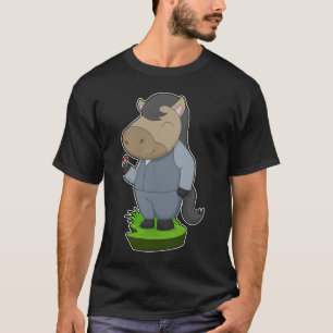 T-shirt Cheval Toilettage Alliance Bague Mariage