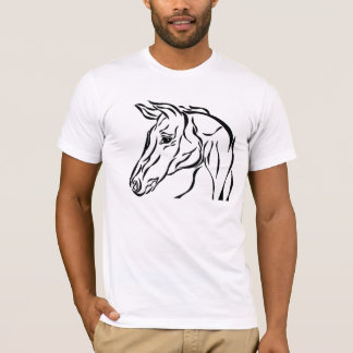 T-shirt Cheval tribal